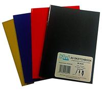 A4 Matt Sketchbook Bundle of 5 Assorted