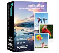 A4 Matte Double-Sided Photo Paper 220 GSM | 50 Sheets | Inkjet & Laser Printable Photo Paper Splashproof - Compatible with Canon, HP & Epson Printer