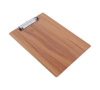 A4 Metal Clipboard Wood Grain 3 Piece Set for Letters | Secure file holder, lightweight body, write-on surface, for school and commercial use, one set with 3pcs
