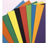 A4 Mixed Coloured Card Intensive Colour Mix 20 Sheets 180gsm 10 Colours A4 Printer Photocopier Coloured Card Sheets