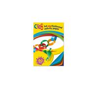 A4 Multi Colour Activity Paper Pad Drawing Art Kids Activity Scrap Book