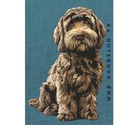 A4 Notebook 8mm: Chocolate Cockapoo Dog