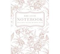 A4 Notebook for Bible Study: Extra thick, 250 ruled pages, with 365-Day Bible Reading Plan | One-Year Notebook