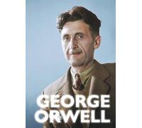A4 notebook: Great Writers Series. George Orwell. A4 vintage journal with 124 cream colored blank pages with page numbers.
