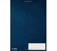 A4 Notebook No Margin: A4 Notebook 160 Pages : A4 Lined Writing Jotters : A4 Notebook 90gsm : Notebook White Paper : for School and University
