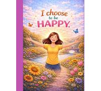A4 Notebook with Positive Affirmation “I Choose to Be Happy”: A4 Notebook with Positive Affirmation “I Choose to Be Happy” - Motivational Journal - ... - For Daily Writing, Positivity and Mindset