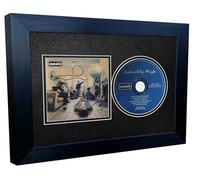 A4 Oasis Definitely Maybe (Whats The Story) Morning Glory Album Cover Display Liam Noel Gallagher Indie Music Autographed Signed Photograph Picture Frame (Definitely Maybe Black Mount)