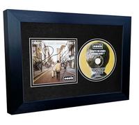 A4 Oasis Definitely Maybe (Whats The Story) Morning Glory Album Cover Liam Noel Gallagher Music Autographed Signed Photo Photograph Picture Frame ((What's the Story) Morning Glory, Black Mount, A4)