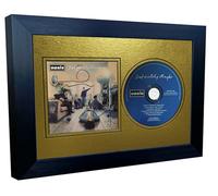 A4 Oasis Definitely Maybe (Whats The Story) Morning Glory Album Cover Liam Noel Gallagher Music Autographed Signed Photo Photograph Picture Frame (Both Albums (25% Discount), Gold Mount, A4)