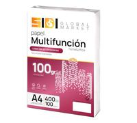 A4 Paper, 100 g Sheets, Printer Paper, Pack of Sheets for School, Work or Personal Use, A4 Sheets for Photocopier and Multipurpose Use, Extra White Colour - SIDI (400h, 100g)