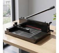 A4 Paper Cutter Guillotine, Heavy Duty Paper Cutter, Capable of Trimming Paper Up to 4cm Thick(400 Sheet Capacity), Dual Protection Paper Trimmer for Office, Commercial Photocopy, Printing Shop