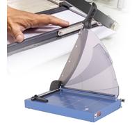 A4 Paper Cutter, Guillotine Trimmer with Automatic Security Safeguard, Portable Straight Edge Cutter for Cardstock, Cardboard, Vinyl, Crafts & Photos
