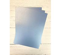 A4 Pearl Card Sky Blue. Pack of 10.