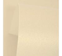 A4 Pearl Card, White/Ivory Gold Dust- 300gsm…… (10 X Ivory Gold DUST)