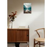 A4 Perspex Safety Glass Clip Frames for Picture Photo Document Certificate Frames - Styrene Front Frames (18 Packs, A4)