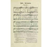 A4 Photo Arne Thomas 1710 1778 Songs that Never Die 1894 Rule Britannia Poster