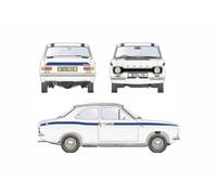 A4 Photo Blueprint Ford Escort Mexico Sedan 1970