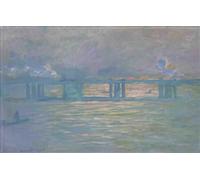 A4 Photo claude monet charing cross bridge