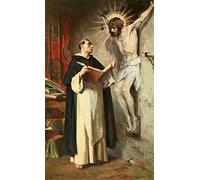 A4 Photo Feuerstein Martin 1856 1931 Christliche Kunst 12 1913 St Thomas Aquinas Poster