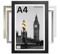 A4 Photo Frame, Picture Frame, Certificate, Art Print Poster, 21cm x 29.7cm, Black Frames, A4 Photo Collage Gallery Display