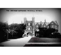 A4 Photo Lancashire Fleetwood Rossall School The Archway Entrance