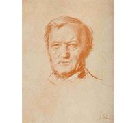 A4 Photo Lenbach Franz Von 1836 1904 Richard Wagner 1919 Wagner Poster