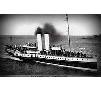 A4 Photo Paddle Steamer P&A Campbells Ps Brighton Queen