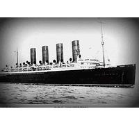 A4 Photo Rms Mauretania The Worlds Fastest Liner