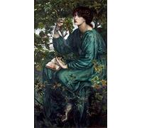 A4 Photo Rossetti Dante Gabriel Day Dreams Famous Paintings 1913 Poster