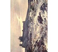 A4 Photo Southgate Frank 1872 1916 The Romance of Northumberland 1907 Dunstanburgh Castle Print Poster