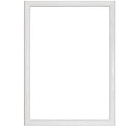 A4 Picture Frame With Mount For Personalised Photos, Certificate, University Graduation Degree (White)