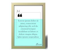 A4 PICTURE PHOTO FRAMES STYRENE FRONT CERTIFICATE FRAME 21 X 29.7CM WALL MOUNTABLE OR TABLETOP PHOTOS DISPLAY HOME OFFICE DÉCOR DOCUMENT FRAME (1, Cream)