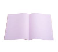 A4 - Plain Tinted Paper - Exercise Books (Orange Cover) - Lilac - Pack of 10