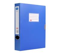 A4 Plastic Arch File Folders for Document Storage and Organization with Secure Lever Arch Mechanism (B, One Size)