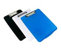 A4 Plastic Clipboard Paper Storage Box File Compact Strong Durable Waterproof Clipboard File Home, Office, School and Hospital (Random)