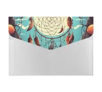 A4 Plastic Envelopes with Snap Closure Catch Dream Net Plastic Folders for Document Letter Size Poly Folders Reusable File Bags for Office Home Work Supplies