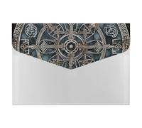 A4 Plastic Envelopes with Snap Closure Helm of Awe Plastic Folders for Document Letter Size Poly Folders Reusable File Bags for Office Home Work Supplies