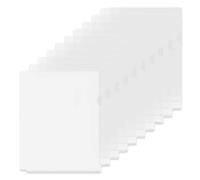 A4 Plastic Sleeves,10 Pcs A4 Transparent Plastic Folders,Clear Polypropylene Wallets for Office School Work Report Presentation Project Documents File