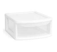 A4 PLASTIC STORAGE DRAWERS DRAW TOWER UNIT OFFICE DESKTOP TABLETOP HOME SCHOOL GARAGE MODULAR & PORTABLE DRAWERS OFFICE DESK ORGANIZER SLIM A4 SIZE 1|2|3|4|6|8 TIERS (White/Clear, A4 Slim 1 Drawer)