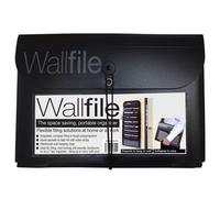 A4 Polypropylene Wall File / Paper Expanding Personal Organiser Hanging / Conference Folder Business Folio Case 7 Pockets