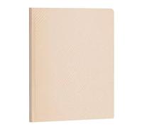 A4 Port Binder Display Book with 30 Pockets - Durable File Folder for nizing Documents Photos & Art - Blue (Beige) - Ideal for Students & Professionals