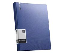 A4 Port Binder with 60 Pockets - Project Presentation Folder for Document Storage Ideal for Individuals - Available in Red and Blue Colors