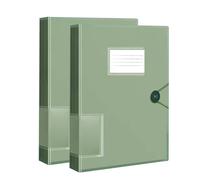 A4 Portfolio Binder 2 Pcs Document Presentation Folder Set Durable File Display Folders for Individuals Business School Projects 80 Inserts Included