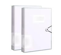 A4 Portfolio Binder Set 2Pcs Project Folder with 30 Clear Document Sleeves Perfect for Presentations Reports and Organized Display of Important Documents
