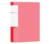 A4 Portfolio Binder with 80 Pockets Document Display Book & Presentation Folder with C Box Ideal for School & Office Use Red Color