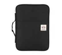 A4 Portfolio Conference Folder Waterproof Business Document Case Passport Holder Sleeve with Zip and Handles for Travel Meeting Office Holiday