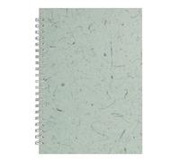 Pink Pig A4 Portrait Sketchbook | White Cartridge, 35 Leaves | Sea Grey