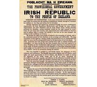 A4 POSTER IRELAND'S 1916 PROCLAMATION PLAIN - Original Proclamation