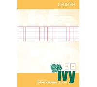 A4 Premium Quality Double Entry Book Keeping Ledger Accounts Book 32 Pages