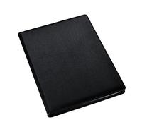 A4 Presentation Display Book - Black File Folder with 24 Pockets, 48/Sides - Storage Case Portfolio Folder with Plastic Sleeves - Poly Pocket Folder by Arpan (A4-24 Pockets/ 48 Sides)